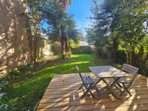 proche centre calme jardin privé